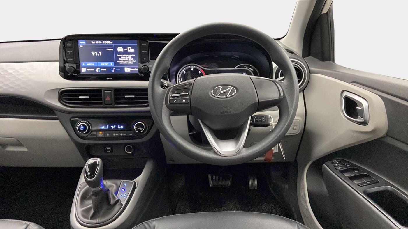 2022 Hyundai GRAND I10 NIOS SPORTZ U2 AMT 1.2 CRDI, Diesel, Automatic, 38,529 km, Steering Wheel Close Up