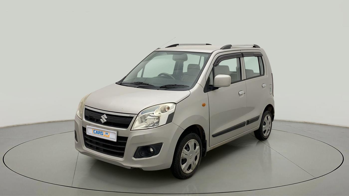2017 Maruti Wagon R 1.0 VXI, Petrol, Manual, 62,172 km, Left Front Diagonal