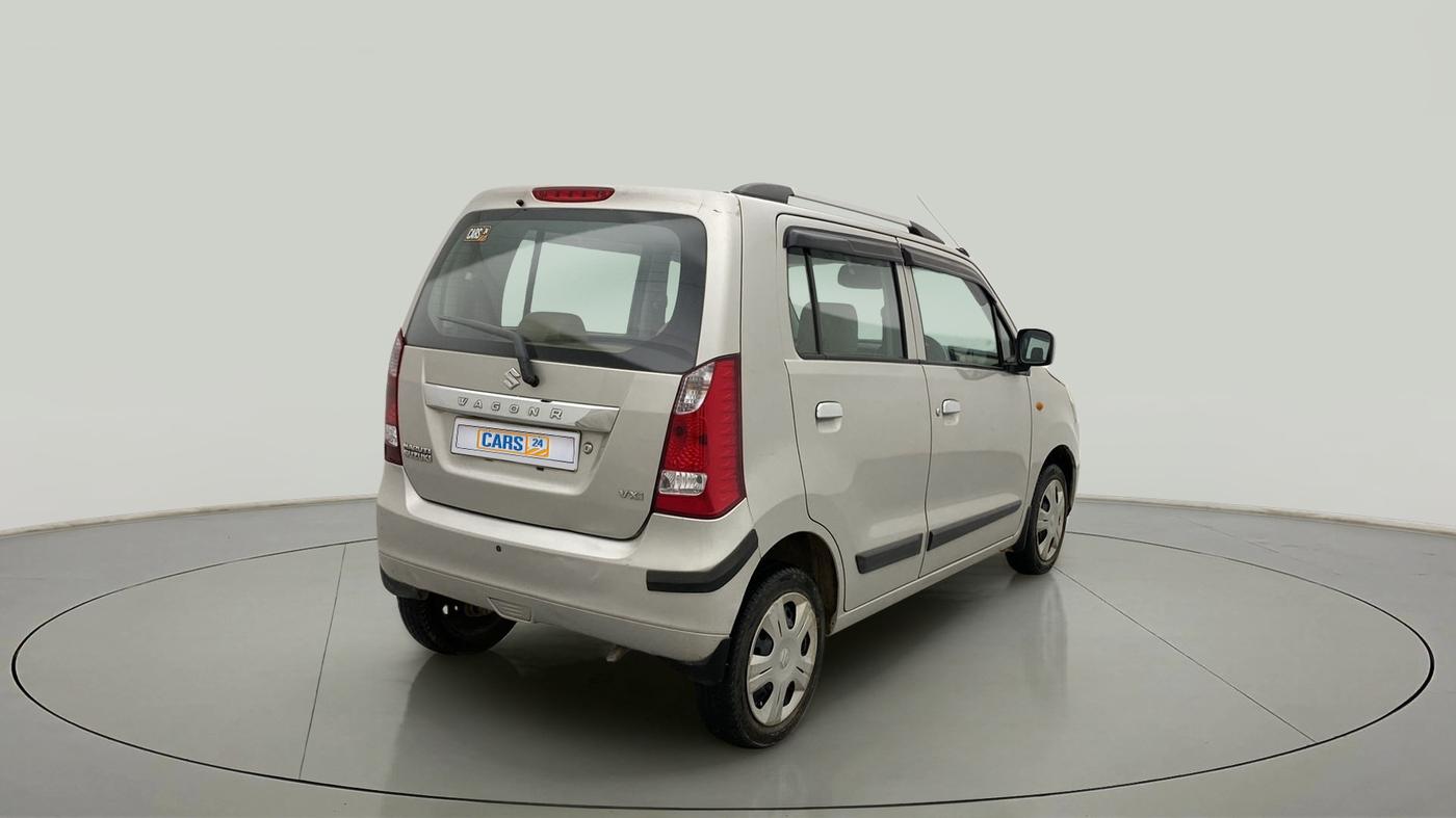 2017 Maruti Wagon R 1.0 VXI, Petrol, Manual, 62,172 km, Right Back Diagonal