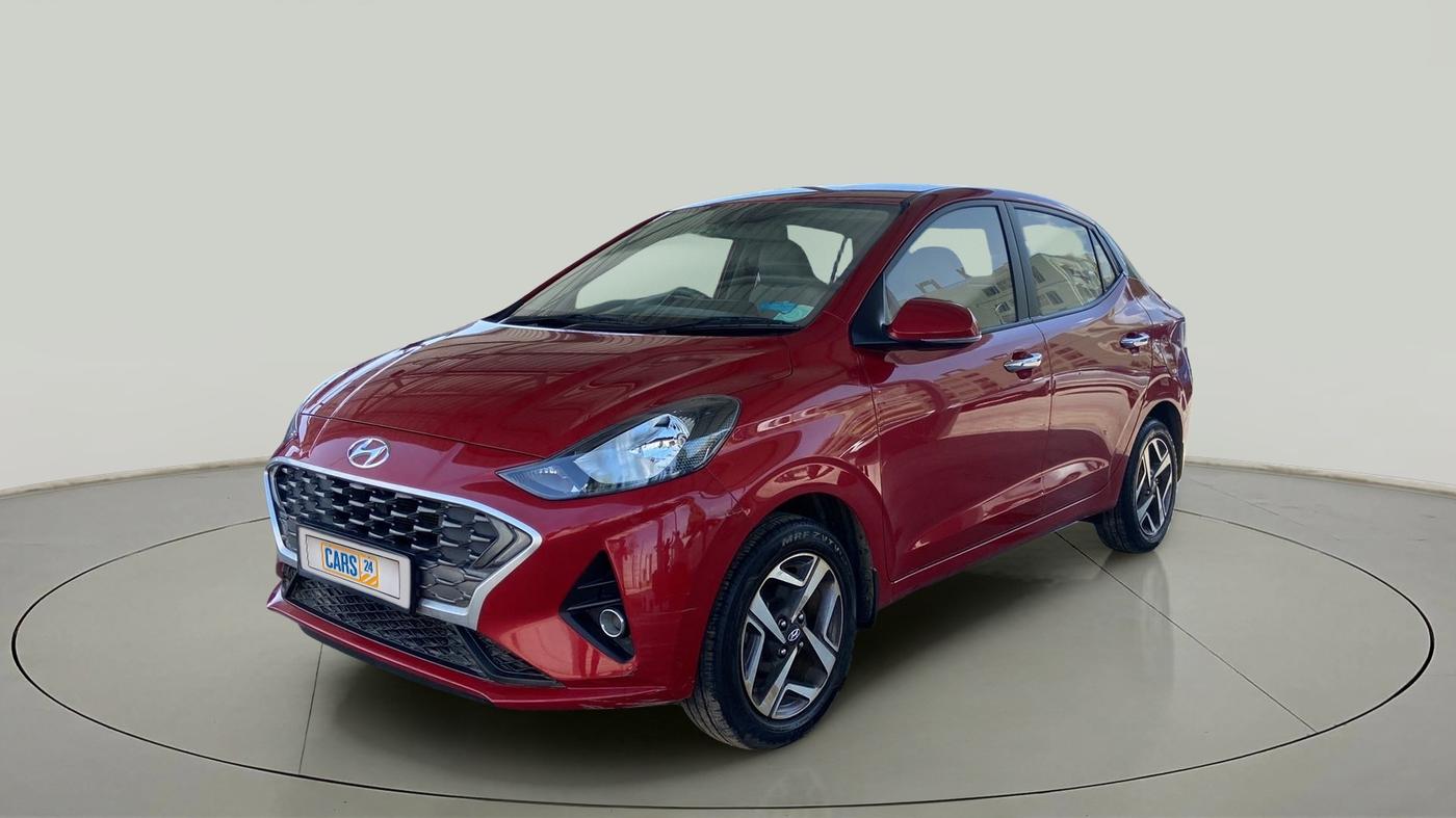 2022 Hyundai AURA SX 1.2, Petrol, Manual, 26,437 km, Left Front Diagonal