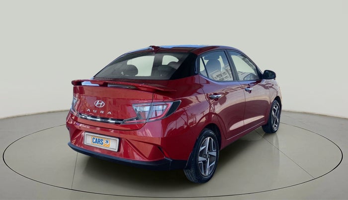 2022 Hyundai AURA SX 1.2, Petrol, Manual, 26,437 km, Right Back Diagonal
