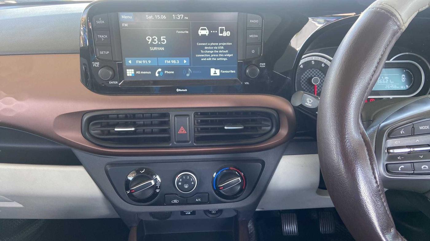 2022 Hyundai AURA SX 1.2, Petrol, Manual, 26,437 km, Air Conditioner