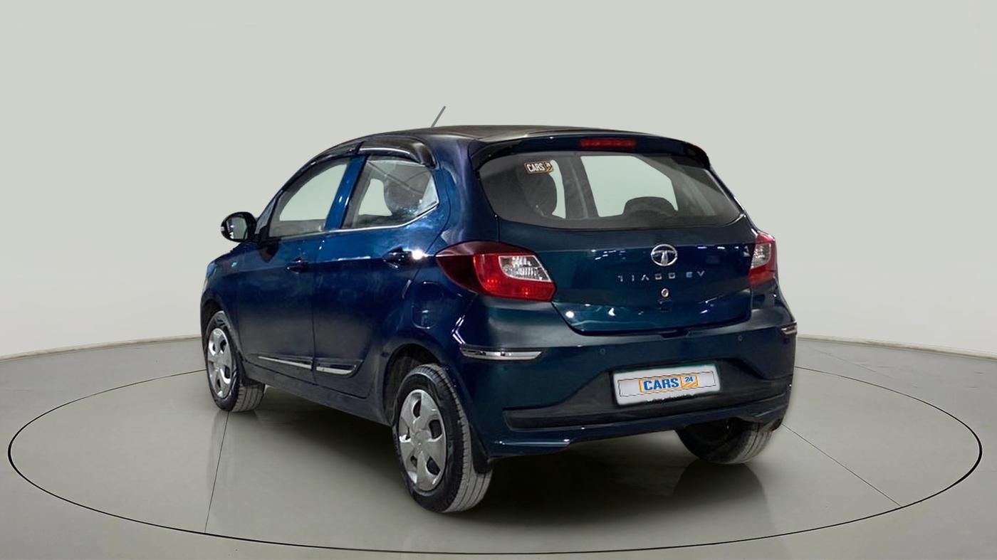2023 Tata TIAGO EV XT LONG RANGE, Electric, Automatic, 10,817 km, Left Back Diagonal