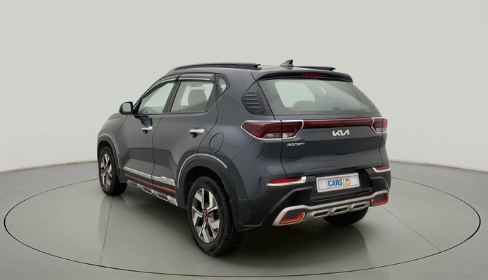 2022 KIA SONET HTX ANNIVERSARY EDITION 1.5 AT, Diesel, Automatic, 30,756 km, Left Back Diagonal