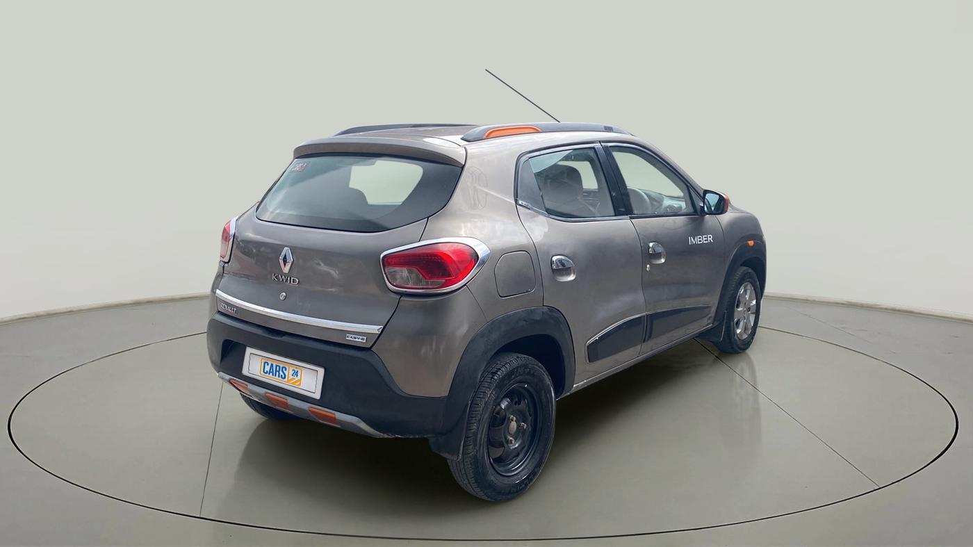 2017 Renault Kwid CLIMBER 1.0 AMT, Petrol, Automatic, 33,726 km, Right Back Diagonal
