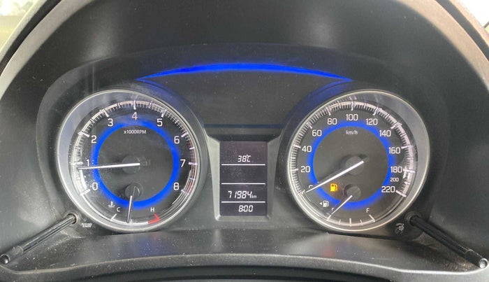 2016 Maruti Baleno DELTA PETROL 1.2, Petrol, Manual, 71,982 km, Odometer Image