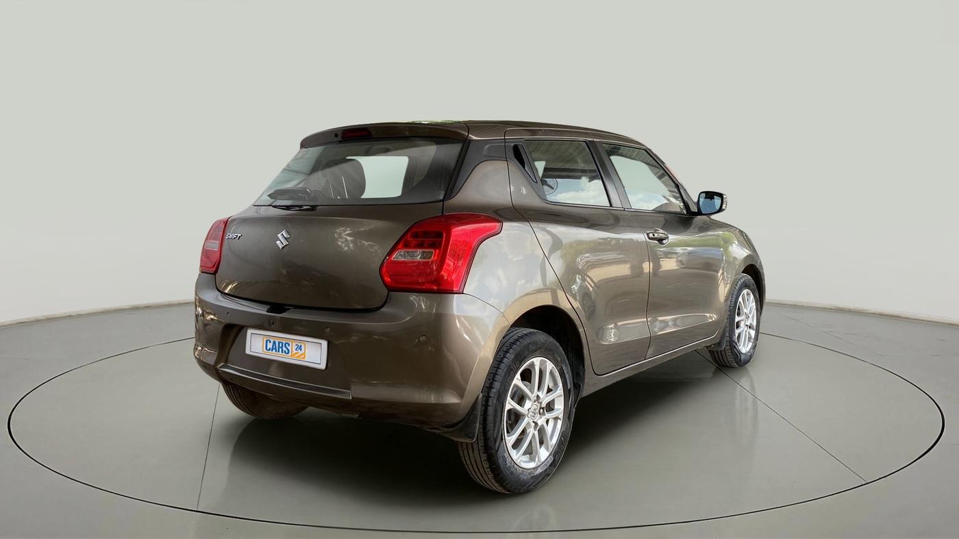 2018 Maruti Swift ZXI AMT, Petrol, Automatic, 40,285 km, Right Back Diagonal