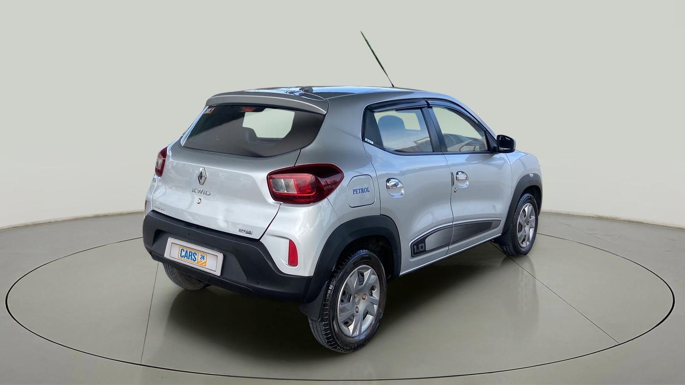2020 Renault Kwid RXT 1.0 AMT (O), Petrol, Automatic, 23,970 km, Right Back Diagonal