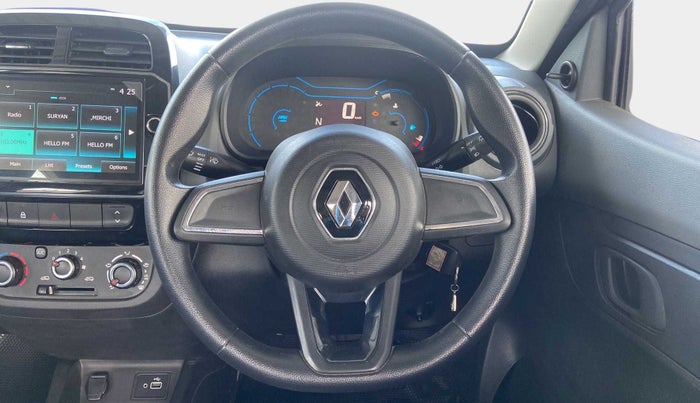 2020 Renault Kwid RXT 1.0 AMT (O), Petrol, Automatic, 23,970 km, Steering Wheel Close Up