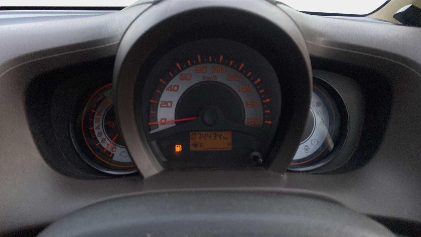 2012 Honda Brio S MT, Petrol, Manual, 74,427 km, Odometer Image