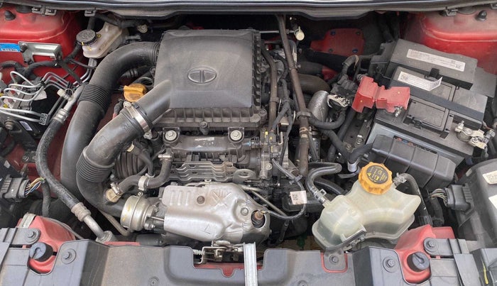 2023 Tata NEXON XZA PLUS SUNROOF DUAL TONE PETROL, Petrol, Automatic, 10,029 km, Open Bonet