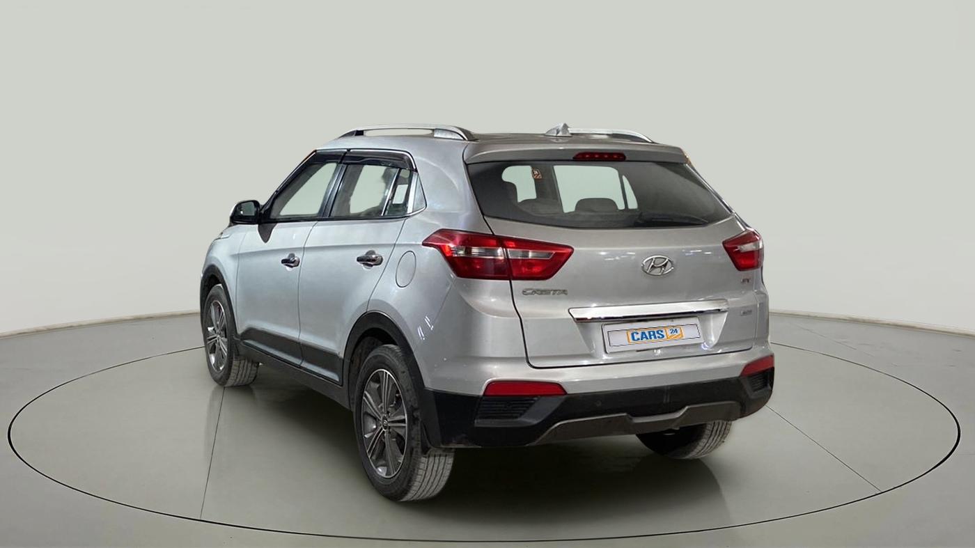 2017 Hyundai Creta SX PLUS AT 1.6 PETROL, Petrol, Automatic, 29,759 km, Left Back Diagonal