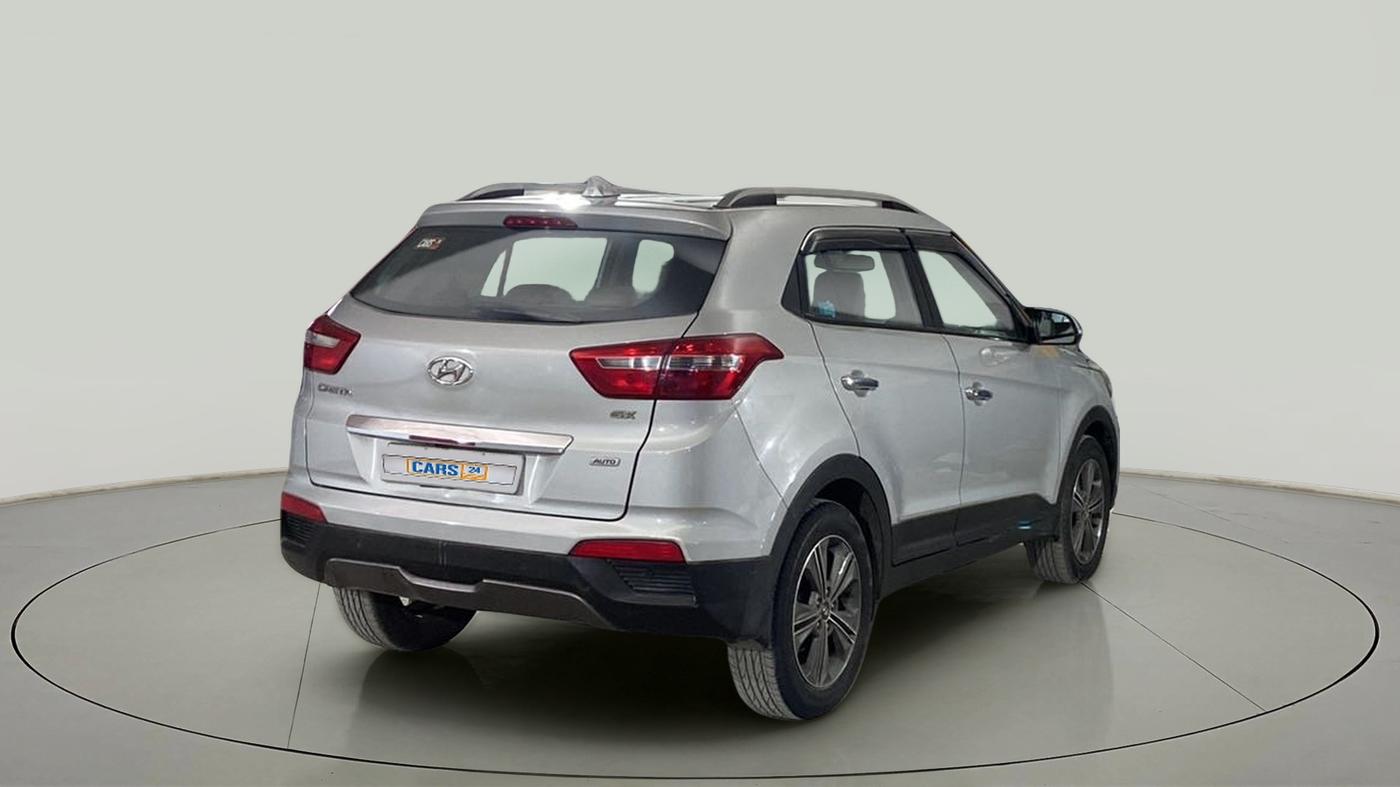 2017 Hyundai Creta SX PLUS AT 1.6 PETROL, Petrol, Automatic, 29,759 km, Right Back Diagonal
