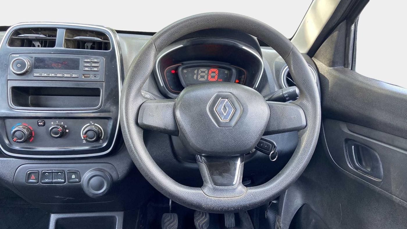 2018 Renault Kwid RXL, Petrol, Manual, 95,895 km, Steering Wheel Close Up