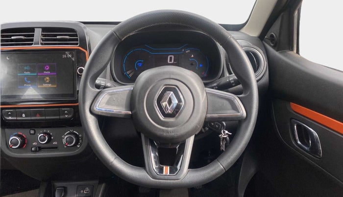 2021 Renault Kwid CLIMBER 1.0 (O), Petrol, Manual, 15,302 km, Steering Wheel Close Up