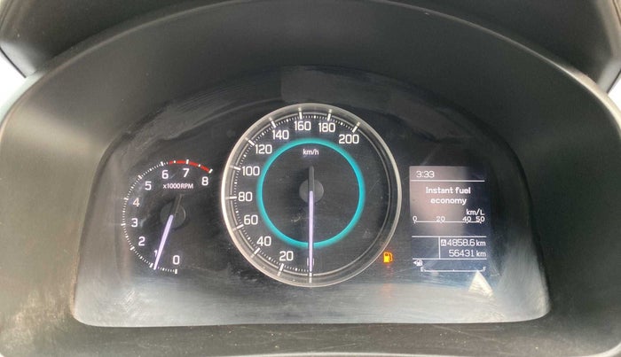 2017 Maruti IGNIS DELTA 1.2, Petrol, Manual, 56,427 km, Odometer Image