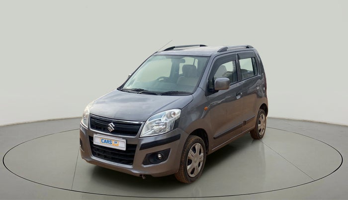 2017 Maruti Wagon R 1.0 VXI AMT, Petrol, Automatic, 84,199 km, Left Front Diagonal