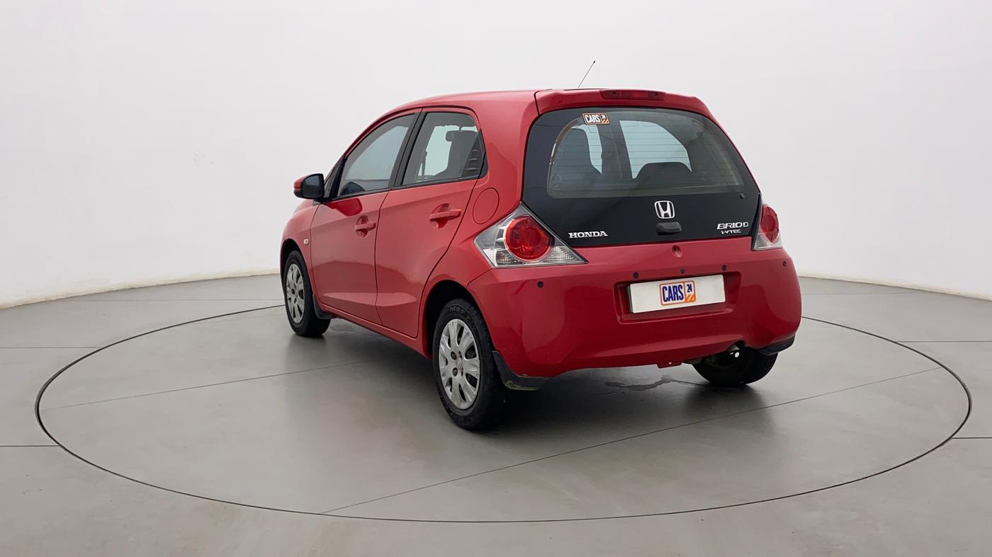 2015 Honda Brio S MT, Petrol, Manual, 61,625 km, Left Back Diagonal