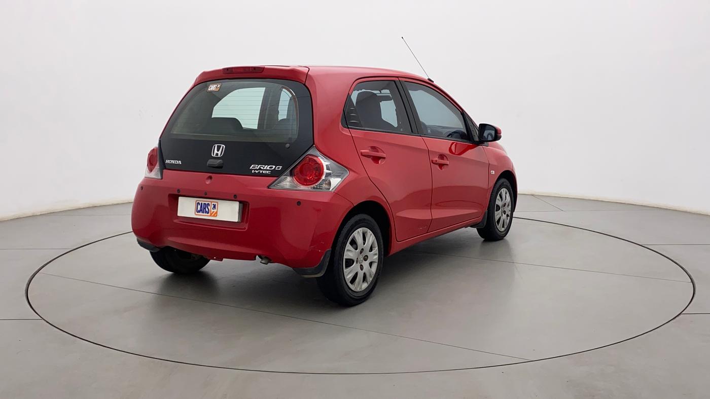 2015 Honda Brio S MT, Petrol, Manual, 61,625 km, Right Back Diagonal
