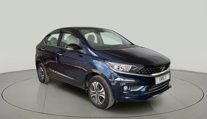 2023 Tata TIGOR XZ PLUS CNG LEATHERETTE PACK, CNG, Manual, 14,038 km, Right Front Diagonal