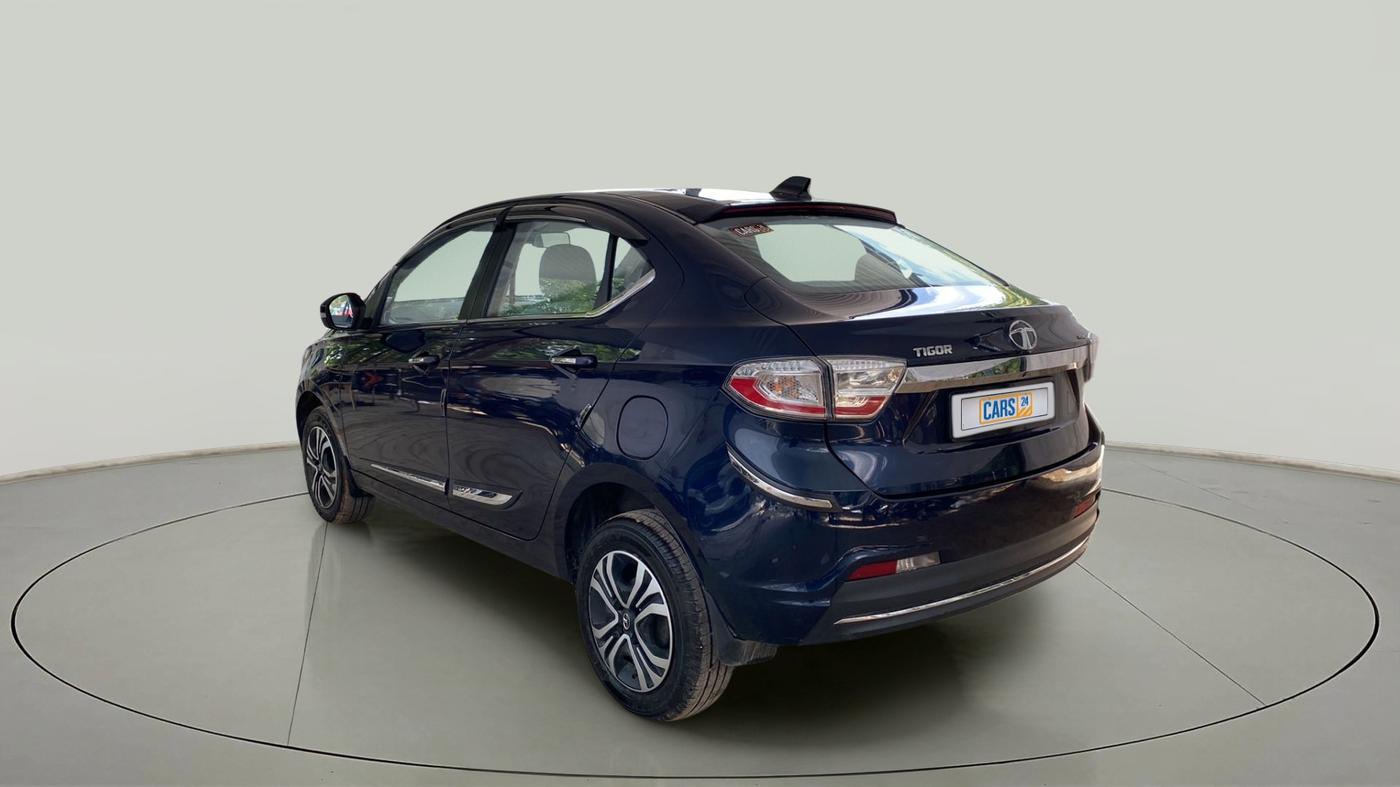 2023 Tata TIGOR XZ PLUS CNG LEATHERETTE PACK, CNG, Manual, 14,038 km, Left Back Diagonal