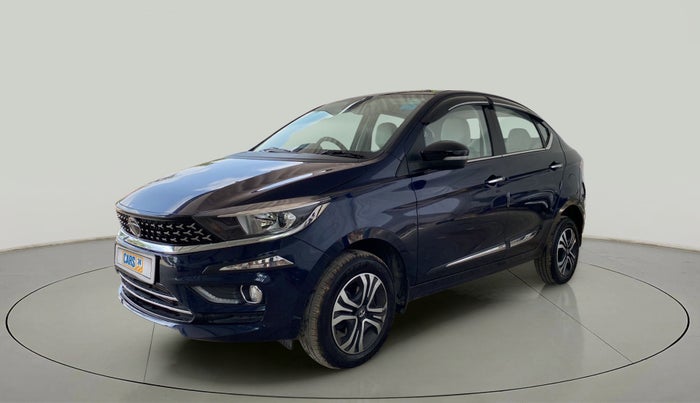 2023 Tata TIGOR XZ PLUS CNG LEATHERETTE PACK, CNG, Manual, 14,038 km, Left Front Diagonal