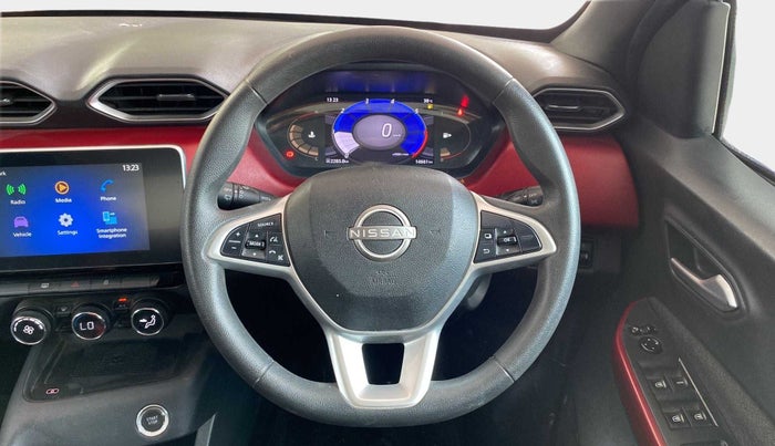 2022 Nissan MAGNITE XV RED EDITION, Petrol, Manual, 14,650 km, Steering Wheel Close Up