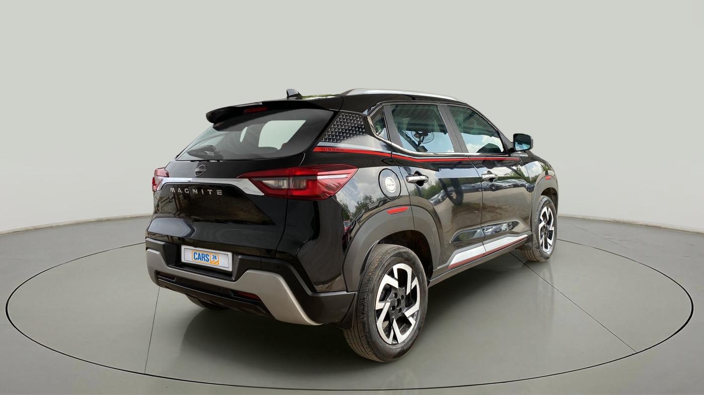 2022 Nissan MAGNITE XV RED EDITION, Petrol, Manual, 14,650 km, Right Back Diagonal