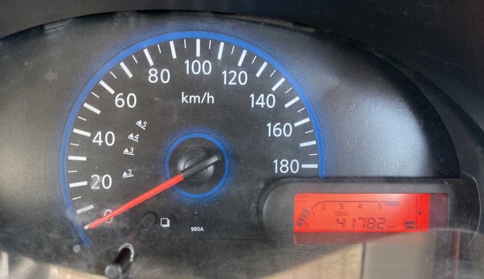 2018 Datsun Go Plus T (O), Petrol, Manual, 41,793 km, Odometer Image