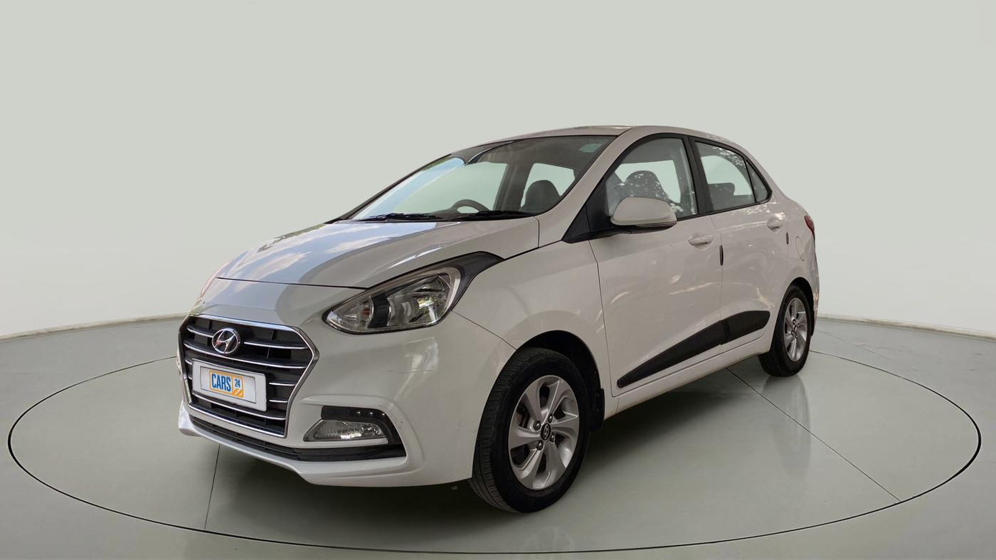 2019 Hyundai Xcent SX 1.2, CNG, Manual, 48,829 km, Left Front Diagonal