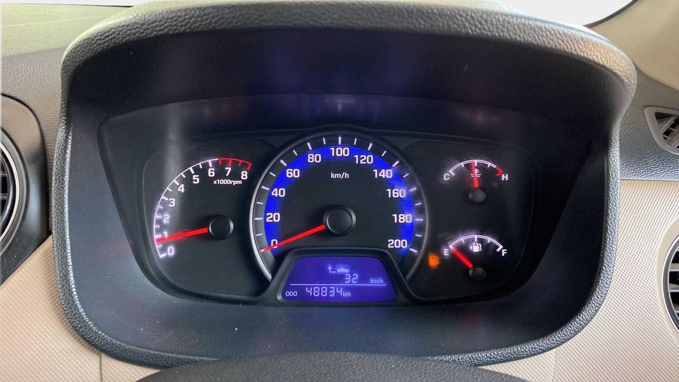2019 Hyundai Xcent SX 1.2, CNG, Manual, 48,829 km, Odometer Image