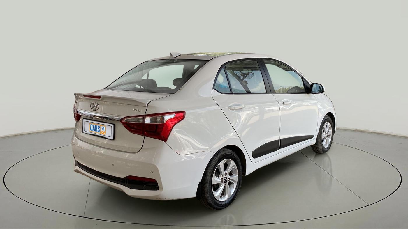 2019 Hyundai Xcent SX 1.2, CNG, Manual, 48,829 km, Right Back Diagonal