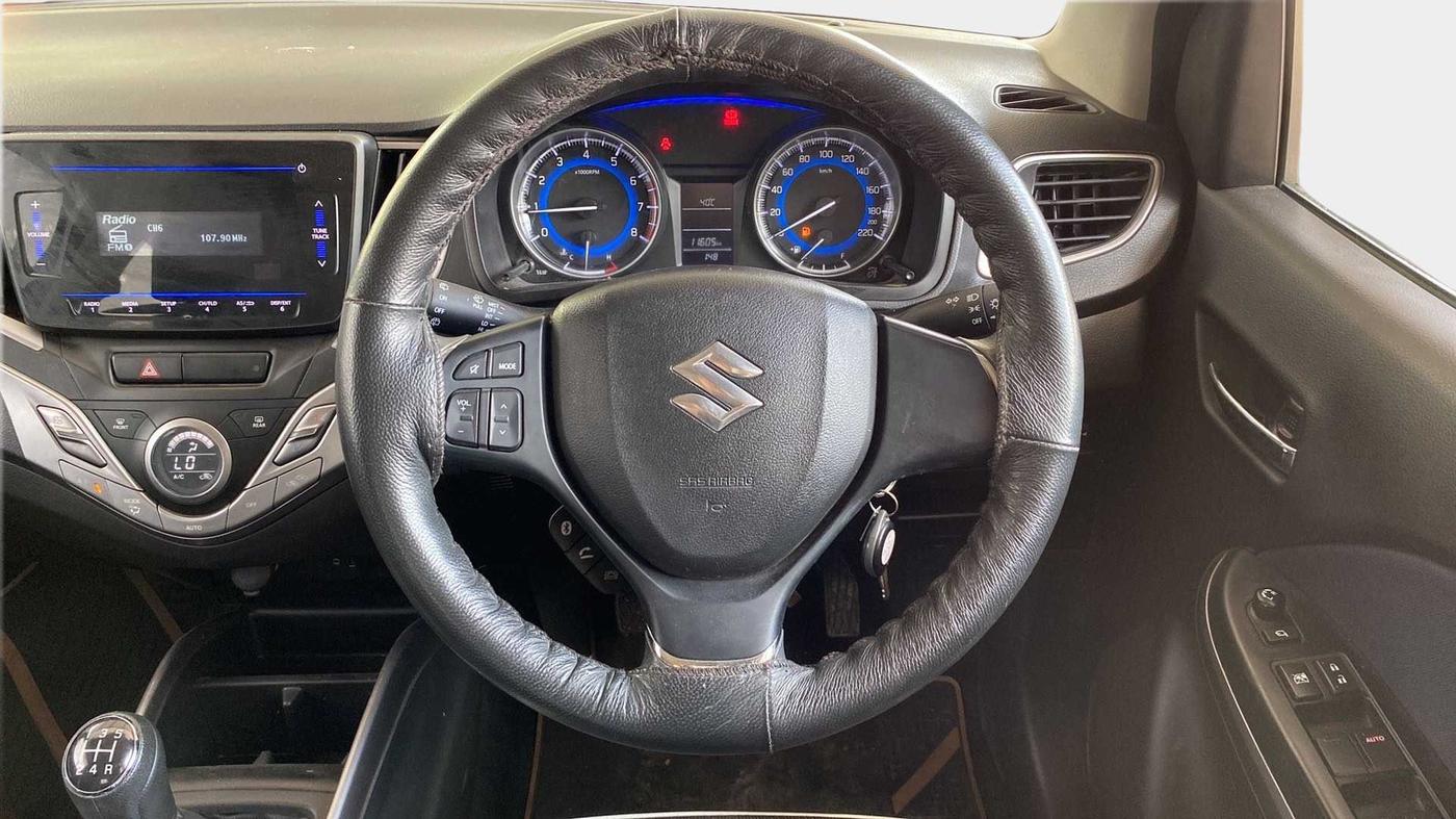2021 Maruti Baleno DELTA PETROL 1.2, Petrol, Manual, 11,674 km, Steering Wheel Close Up