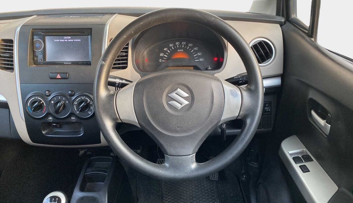 2014 Maruti Wagon R 1.0 LXI, Petrol, Manual, 53,287 km, Steering Wheel Close Up