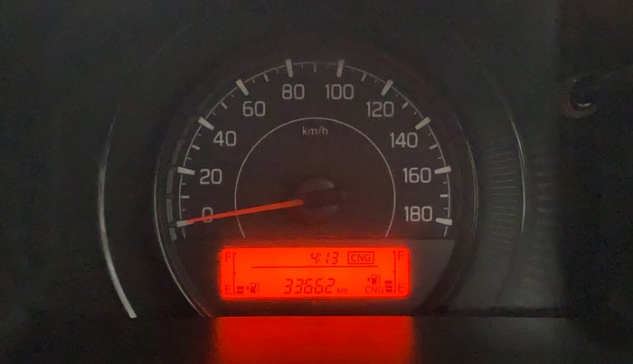 2022 Maruti New Wagon-R LXI CNG 1.0, CNG, Manual, 33,602 km, Odometer Image
