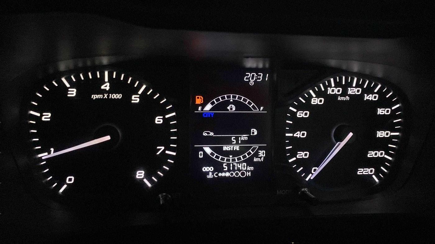 2021 Tata ALTROZ XT PETROL, Petrol, Manual, 51,733 km, Odometer Image