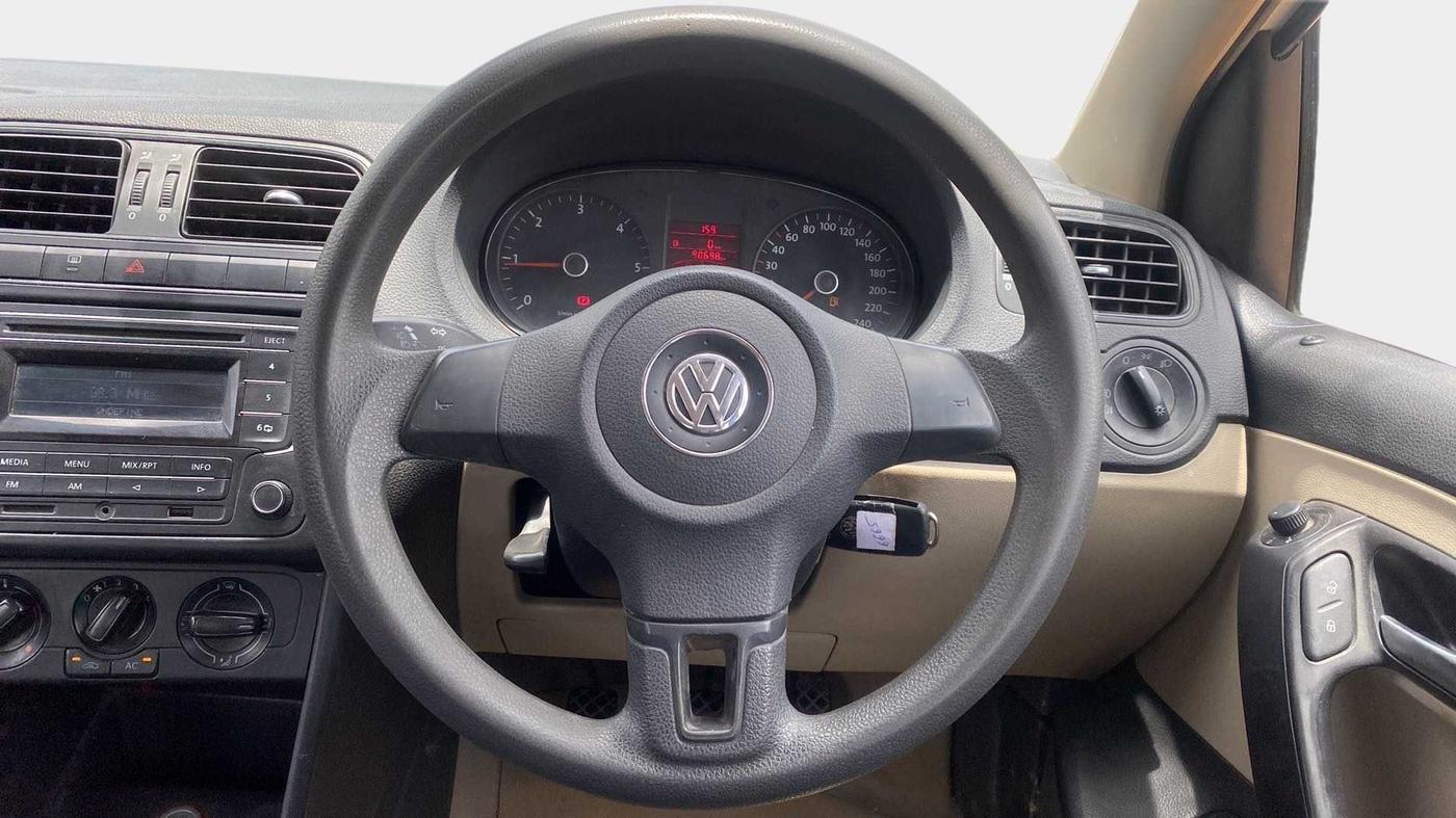 2014 Volkswagen Polo COMFORTLINE 1.2L, Diesel, Manual, 90,678 km, Steering Wheel Close Up
