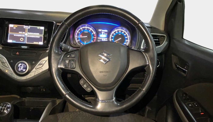 2016 Maruti Baleno ALPHA PETROL 1.2, Petrol, Manual, 72,895 km, Steering Wheel Close Up