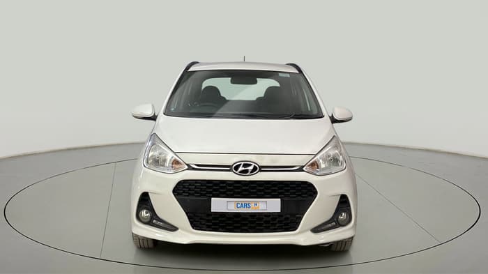 2017 Hyundai Grand i10 SPORTZ (O) AT 1.2 KAPPA VTVT, CNG, Automatic, 48,380 km, Front