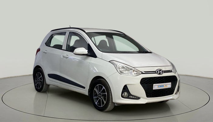 2017 Hyundai Grand i10 SPORTZ (O) AT 1.2 KAPPA VTVT, CNG, Automatic, 48,380 km, Right Front Diagonal