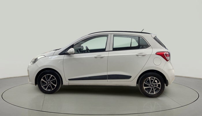 2017 Hyundai Grand i10 SPORTZ (O) AT 1.2 KAPPA VTVT, CNG, Automatic, 48,380 km, Left Side