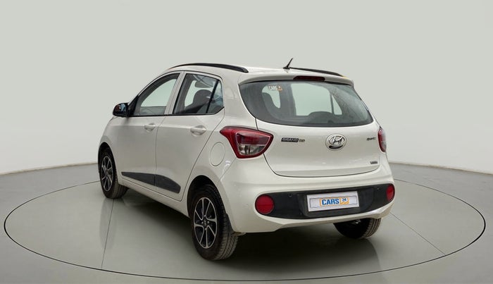 2017 Hyundai Grand i10 SPORTZ (O) AT 1.2 KAPPA VTVT, CNG, Automatic, 48,380 km, Left Back Diagonal