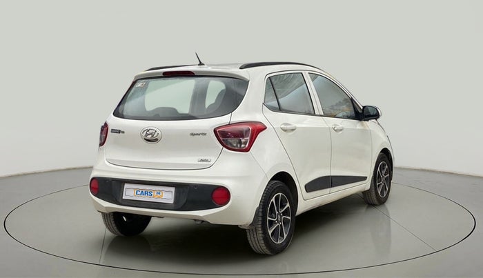 2017 Hyundai Grand i10 SPORTZ (O) AT 1.2 KAPPA VTVT, CNG, Automatic, 48,380 km, Right Back Diagonal