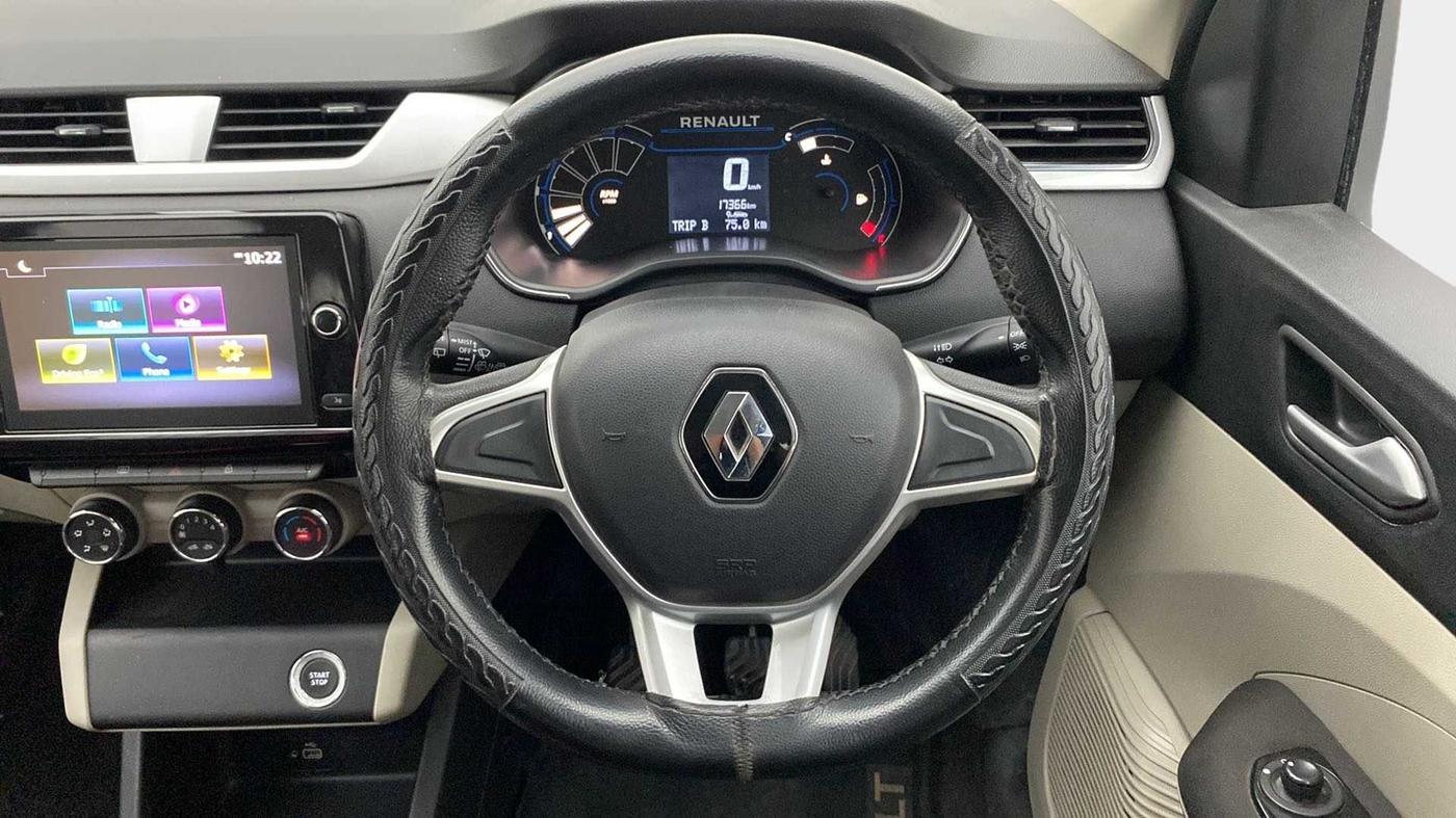 2019 Renault TRIBER RXZ, Petrol, Manual, 17,287 km, Steering Wheel Close Up