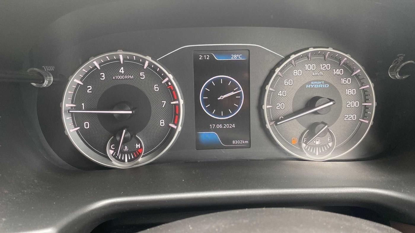 2023 Maruti BREZZA ZXI SMART HYBRID , Petrol, Manual, 8,468 km, Odometer Image