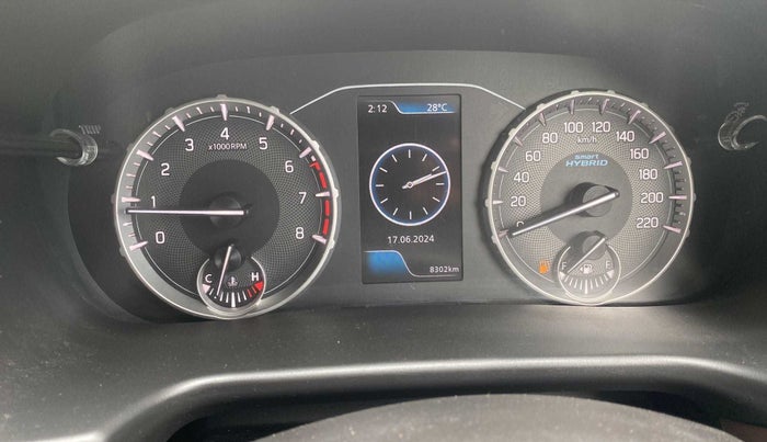 2023 Maruti BREZZA ZXI SMART HYBRID , Petrol, Manual, 8,468 km, Odometer Image
