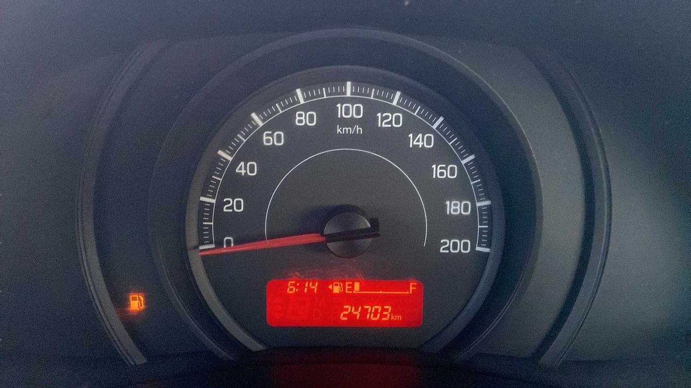 2020 Maruti Swift LXI, Petrol, Manual, 24,703 km, Odometer Image