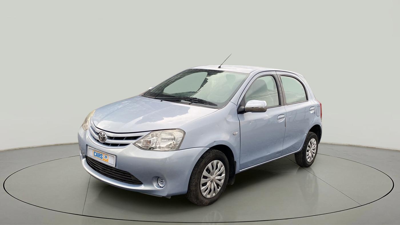 2012 Toyota Etios Liva G, Petrol, Manual, 60,803 km, Left Front Diagonal