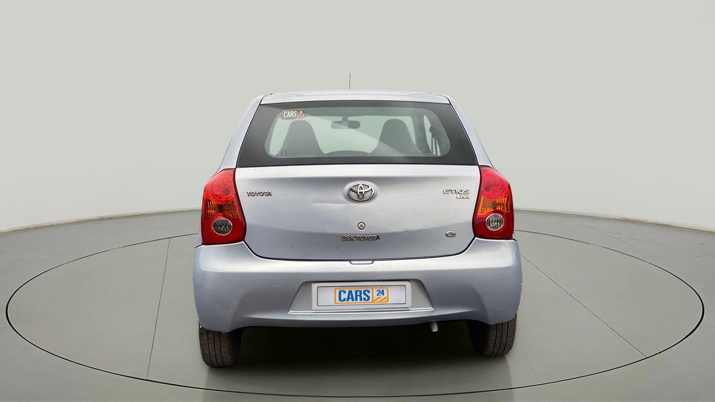2012 Toyota Etios Liva G, Petrol, Manual, 60,803 km, Back/Rear