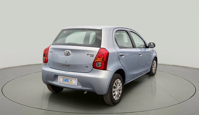 2012 Toyota Etios Liva G, Petrol, Manual, 60,803 km, Right Back Diagonal